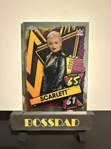 Topps WWE Slam Attax Chrome 2021 - SCARLETT #94 - Picture 1 of 1