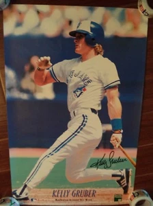 Póster #1 de los Azulejos de la Liga Americana All Star Kelly Gruber #1 - Imagen 1 de 1