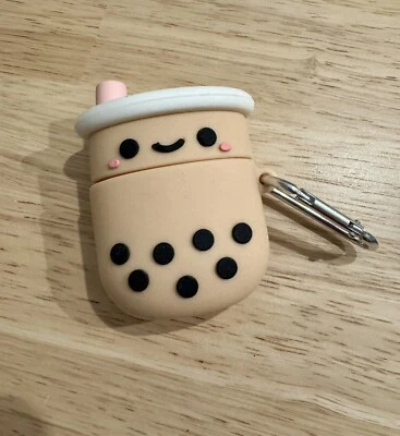 NUEVO Estuche Boba AirPods Compatible con Apple Generación 1 y 2 Foto 1 de 3