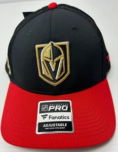 Las Vegas Knights Mütze Kappe verstellbar Fanatics NHL Authentic Pro Mesh-Back - Bild 1 von 7