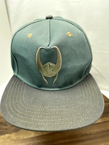 Marvel Thor HAT Cap LOKI Logo Ragnarök Snapback Hat Baseball Super Hero Villain - Picture 1 of 15