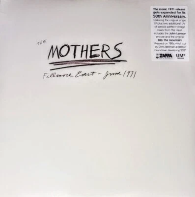 FRANK ZAPPA & THE MOTHERS - LIVE AT THE FILLMORE - 180 GRAM VINYL 3 LP SET "NEW" - Image 1 of 2