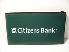 Citizens Bank Cash & Coin Money Deposit Bag Pouch with Zipper Safe Organizer