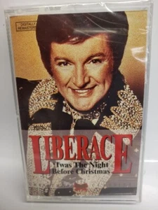VTG 90's SEALED NEW Liberace ‘Twas The Night Before Christmas Cassette Tape 1993 - Picture 1 of 8
