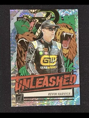 2023 Panini Donruss Racing Unleashed Retail Prizm #U9 Kevin Harvick - Image 1 of 2
