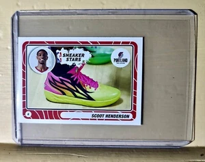 Scoot Henderson 2023-24 Panini NBA Baloncesto #41 Zapatilla Estrellas Pegatina - Imagen 1 de 2
