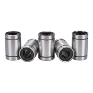 QTY4 LM8UU 8 BORE x 15DIA x 24 LONG mm CNC Linear Bearing Bushing 3D PRINTER - Picture 1 of 7