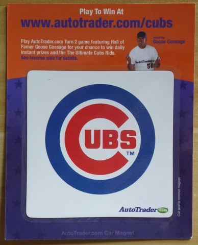 Chicago Cubs (MLB) Car Magnet - Auto Trader Cover