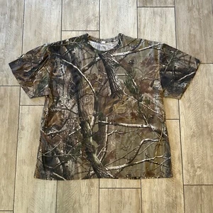 Real Tree AP hd Hunting Men's Short Sleeve Camo Shirt 2XL - Picture 1 of 6