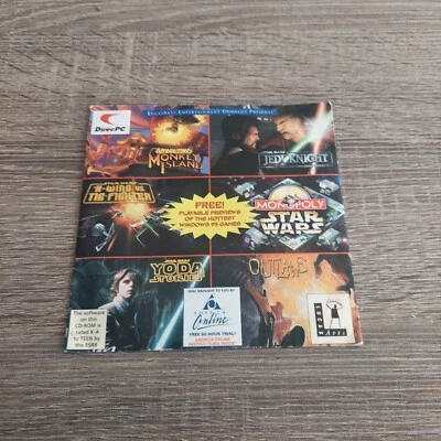 DirecPC LucasArts  & AOL Demo Disc for Win95 1997 - NEW & SEALED - Image 1 of 4