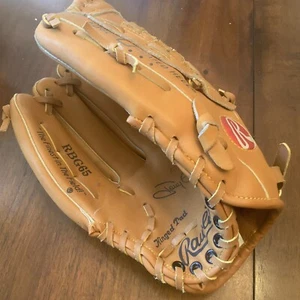 tony gwynn baseball glove Basket Web 12” RGB 65 Fastback Rawlings LHT TAN Euc - Picture 1 of 11
