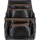 Bluespot Oil Tanned Leather Single Tool Nail Screw Pouch Rigger Bag
