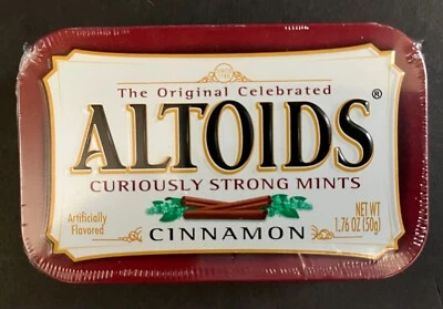 Altoids Canela 1-1.76oz Lata NUEVO SELLADO ENVÍO GRATUITO BB 03/2026 Foto 1 de 3