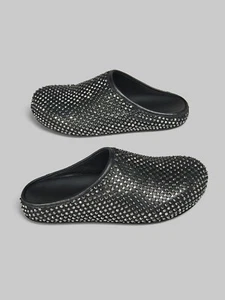$1170- Marni Men's Fussbett Sabot with Rhinestone Slip On Clogs- 11 US / 44 EU - Picture 1 of 6
