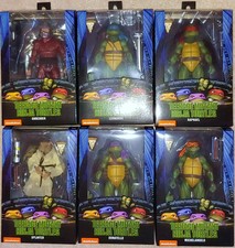 Lot of 6 Neca TMNT Teenage Mutant Ninja Turtles 1990 Movie 7 Inch figures MISB