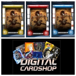 Topps Star Wars Card Trader 2021 Droids Series 3 Rx-24 Pilot Yellow Red Blue