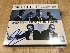 Signed GAUTIER CAPUCON Schubert String Quintet Quatuor Ebene ERATO CD Signiert - Bild 1 von 2