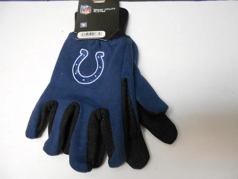Indianapolis Colts Officially Licensed 2-Toned Sport Utility Gloves    #390 Cover