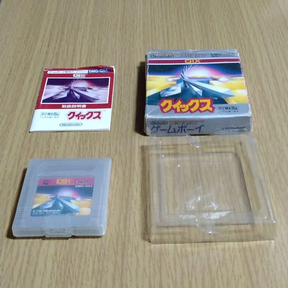 QIX Gamwboy GB DMG-QXA 1990 Region free Nintendo Taito Action Game Japan USED - Image 1 of 4