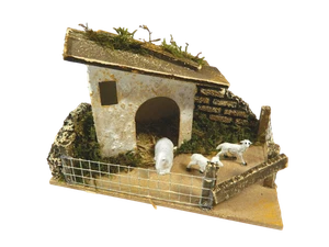 Schafzaun Cm 10x15x9h - Bauernhof Krippenbühne - Bild 1 von 5