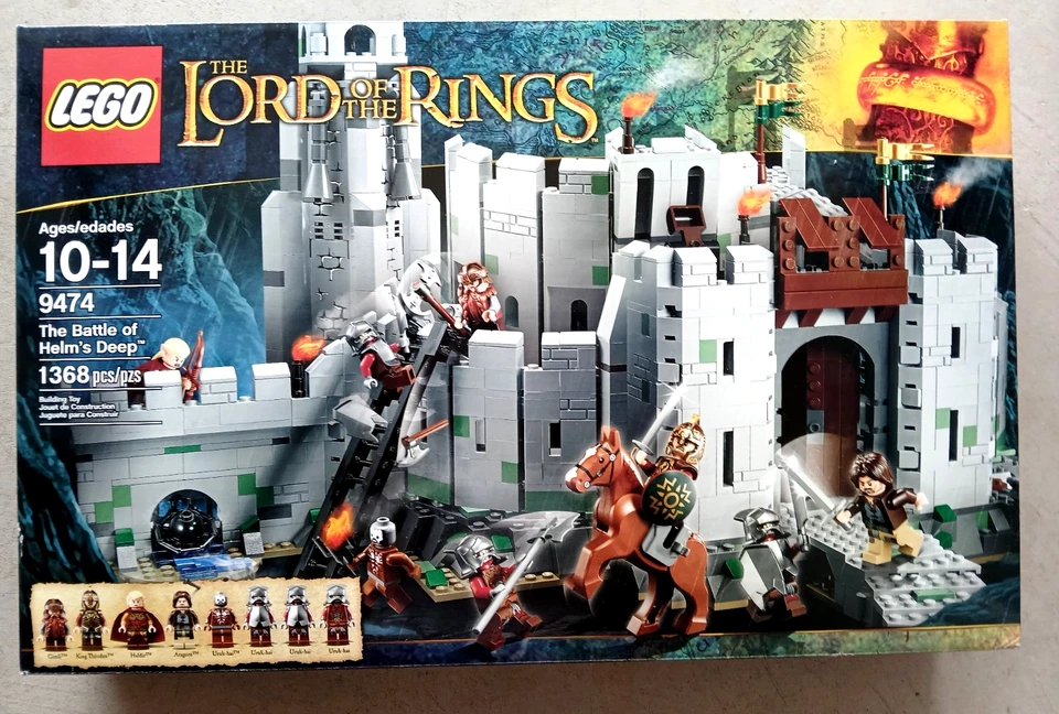 SEALED 2012 Set, LEGO 9474 Lord Of The Rings The Battle Of Helm's Deep New - Image 1 of 4