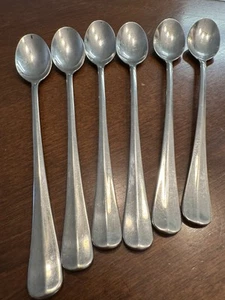 6 Gorham New Colony Edelstahl 18/8 EISTEELÖFFEL Besteck - Bild 1 von 5