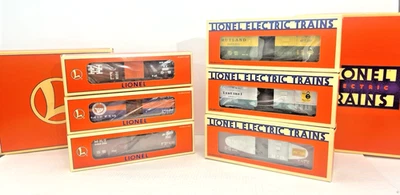 Lionel 6464 6-19276 series 5 (V) & 6-19292 6 (VI) 6 boxcar set NEW IN BOX MINT - Image 1 of 4
