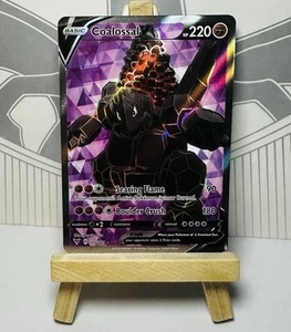 Tarjeta Pokémon Coalossal V 173/185 Vivid Voltage arte completo inglés casi nueva - Imagen 1 de 5
