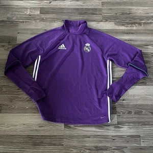 Adidas Real Madrid 2016 2017 Soccer Football Training Track Top AO3131 Mens Sz L - Picture 1 of 11