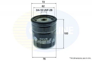 ENGINE OIL FILTER FOR MAZDA BT-50 2.5 L COMLINE - Picture 1 of 4