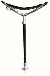 Spectator Golf SEAT STICK Adjustable Walking Cane Comfortable Chair Folding - Picture 1 of 2