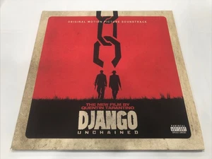 Tarantino-Ennio Morricone-Django Unchained- Soundtrack- 2xLP Vinyl Record- 2012 - Picture 1 of 6