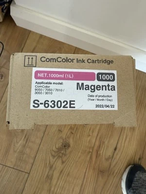 Cartucho de tinta magenta Riso Comcolor S-6302E - Imagen 1 de 3