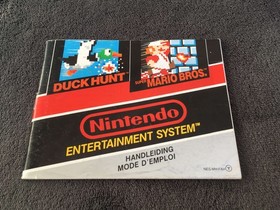 Notice Nintendo NES Super Mario Bros. / Duck Hunt FAH Tr&eacute;s Bon &eacute;tat #6