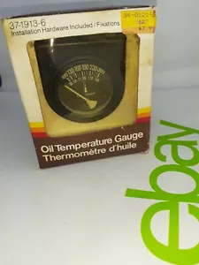 Oil Temperature Guage Vintage NEW- Box Canadian Tire 37-1913-6 Rat Rod Oldschool - Bild 1 von 10