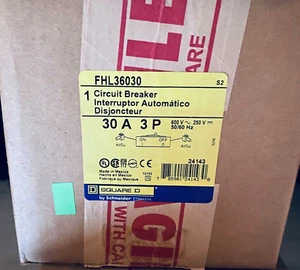 INTERRUPTOR CUADRADO D FHL36030 3 POLOS 30A 600V 250VDC NUEVO EN CAJA LISTO PARA ENVIAR - Imagen 1 de 1