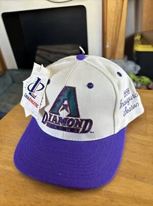 Arizona Diamondbacks Logo Athletic Wool Snapback Hat - 1998 Inaugural Season NEW - Picture 1 of 14