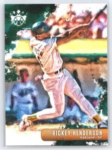 2019 Panini Diamond Kings Rickey Henderson #85     Oakland Athletics