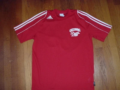 Adidas Youth Large or Ladies Small Red Soccer Jersey/Shirt, #21, Short Sleeve - Imagem 1 de 4