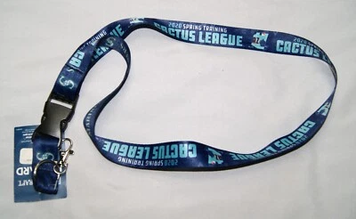 seattle mariners wincraft lanyard 2020 spring training cactus league breakaway - Image 1 of 3