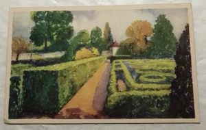 The Flower Garden at Mount Vernon. Postcard (D3) - Picture 1 of 2