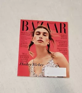 Hailey Bieber Cover May 2021 The Beauty Issue Harpers Bazaar Magazine - Imagen 1 de 9