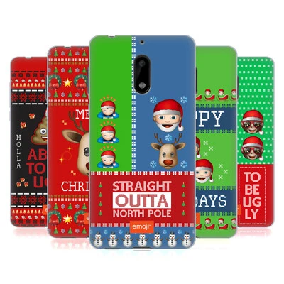 FUNDA GEL NAVIDAD FEA OFICIAL EMOJI® PARA TELÉFONOS NOKIA 1 Foto 1 de 4