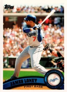 2011 Topps Baseball #305 - James Loney - Los Angeles Dodgers (3294) - Picture 1 of 2
