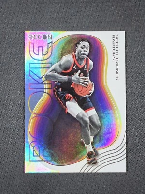 2021-22 Panini Recon Scottie Barnes Rookie Recon #4 Toronto Raptors RC - Image 1 of 2