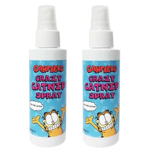 2 x 100ml Garfield Crazy Catnip Spray Perfect Treat For Your Furry Friend - Picture 1 of 7