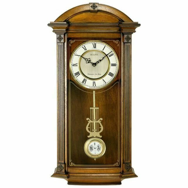 Bulova C4331 Hartwick Old World Standard Wall Clock