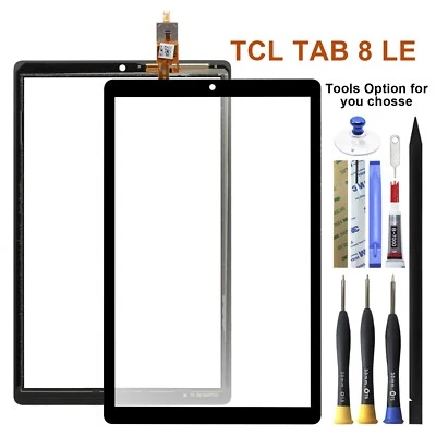 8" Touch Screen Digitizer Glass Panel Replacement For TCL Tab 8 LE 9137W Tablet - Image 1 of 2