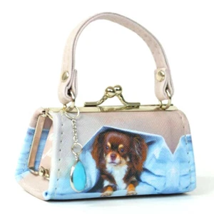 Mini Bags Chihuahua unter Decke Geldbörse Mario Moreno Tasche Hund Neu - Bild 1 von 4