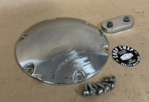 OEM Harley Sportster Chrome Derby & Primary Inspection Covers, 04-Up, 34761-04 - Picture 1 of 11